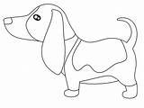 Basset Hound Coloring Book Printable Pages sketch template