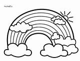 Rainbow Coloring Pages – 30 Printable  Easy Peasy And Fun sketch template