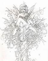 Poison Ivy  Fairy coloring Coloring Pages Books sketch template