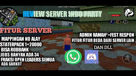 (REVIEW) SERVER GTA SAMP - YouTube