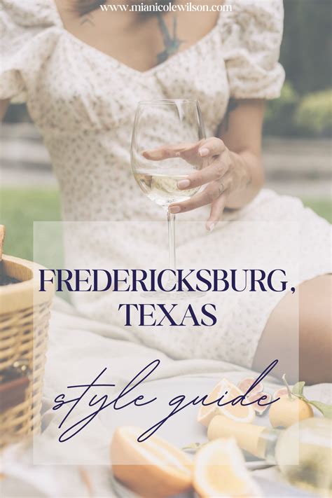 Here's What To Wear In Fredericksburg TX: A Style Guide - Hello Mia Wilson