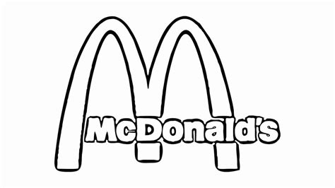 Logotipo Mcdonald Para Colorir Imprimir E Desenhar Colorir Me | The ...