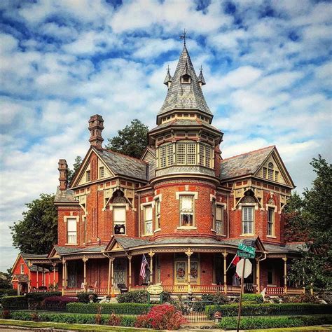 The Hornibrook Mansion - Little Rock, Arkansas, USA - Queen Anne style residence of businessman ...