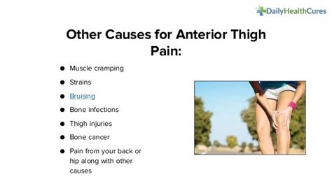 Front Thigh Pain: Common Causes and Treatments