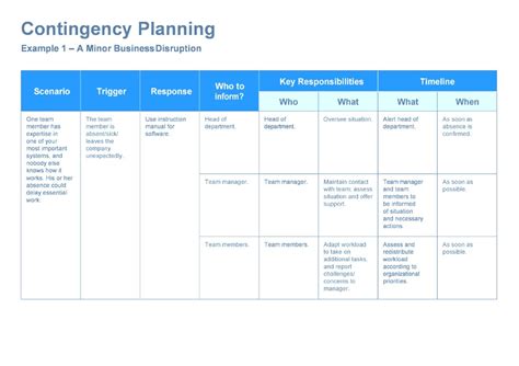 What is a contingency plan in project management? | Xebrio