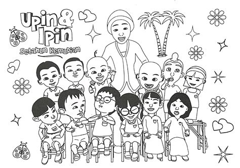 Upin & Ipin Coloring Pages - Coloring Nation