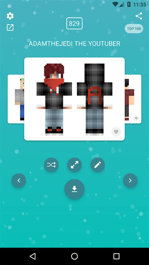 Skins YouTubers for Minecraft PE APK لنظام Android - تنزيل