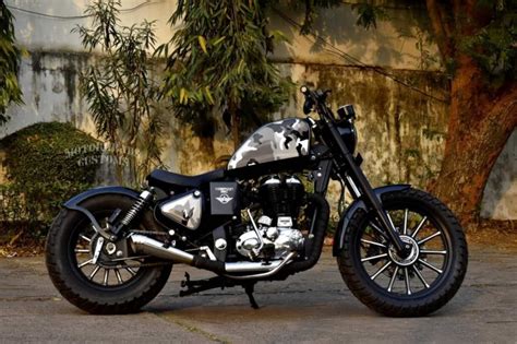 Check Out This Lovely Custom Royal Enfield Classic 350-Based Bobber