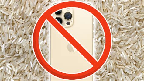 Apple issues warning to never put wet iPhone in rice for dangerous reason – and what you should ...