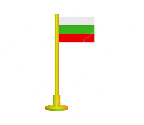 Premium Vector | Bulgarian flag