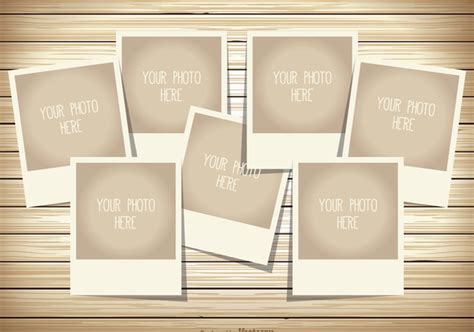 Photo Collage Template Free Vector Download 338091 | CannyPic