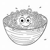 Spaghetti Coloring Page At Getdrawings Free Download  Vrogueco sketch template