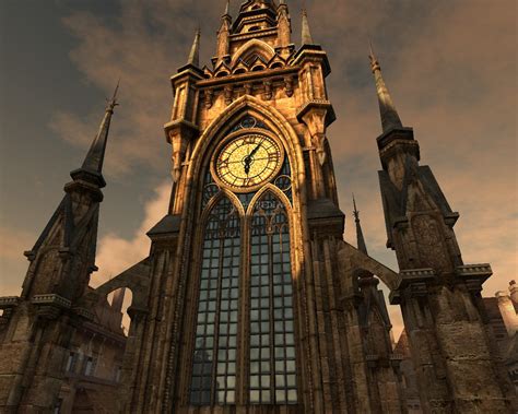 Working Medieval Clock Tower Minecraft Map