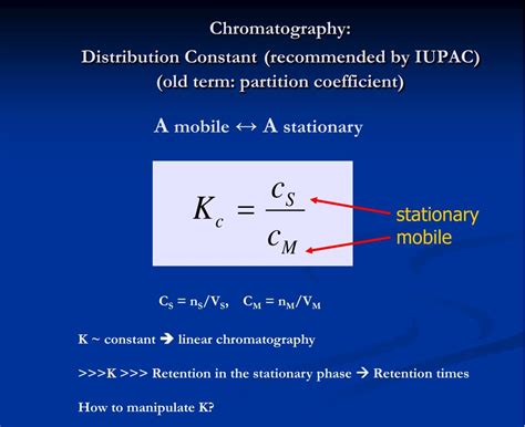 PPT - Chromatographic separations PowerPoint Presentation, free ...