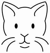 Cat Face Emoji coloring Page  ColouringPages sketch template