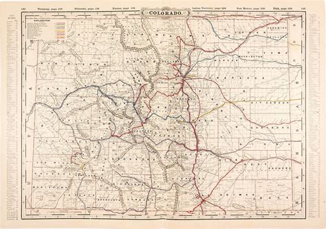 1862 Map of Colorado Territory