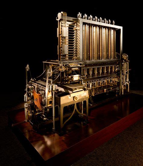 Babbage2. Charles Babbage (1791-1871), computer pioneer, designed the first automatic computing ...