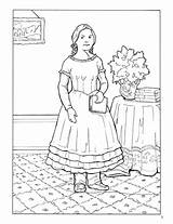 Pioneer Children Coloring Pages Sketch Page sketch template