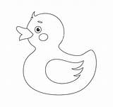 Rubber Duck Coloring Pages sketch template