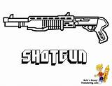 Free Shotgun Coloring Pages sketch template