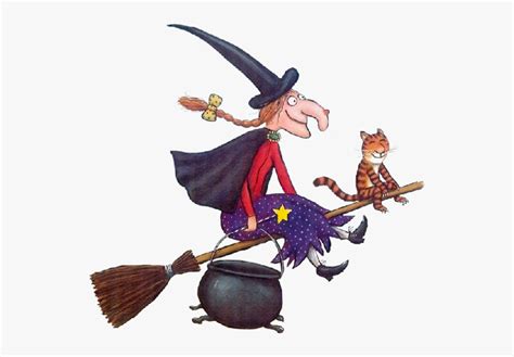 Witch With Cat - Witch From Room On The Broom , Free Transparent Clipart - ClipartKey