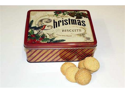 Rebeccas - Fudge in Cornwall - Vintage Christmas Biscuit Tin