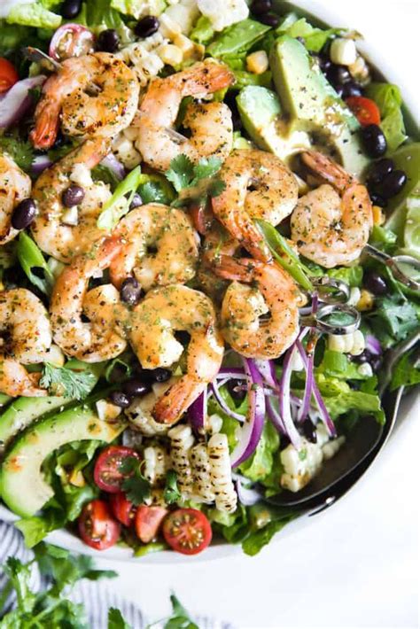 This easy Grilled Shrimp Salad recipe is the perfect solution to your ...