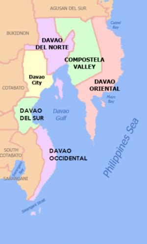 Region 11 : Cities and Provinces in Davao Region XI Philippines ...