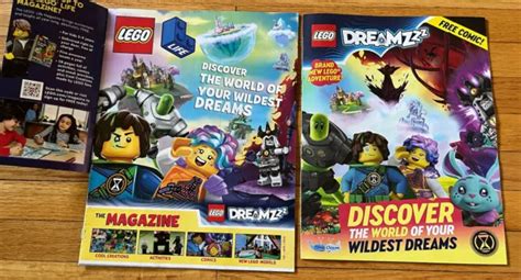 NEW! LEGO LIFE Magazine July August 2023 + Lego Dreamzzz Comic Book £6.57 - PicClick UK