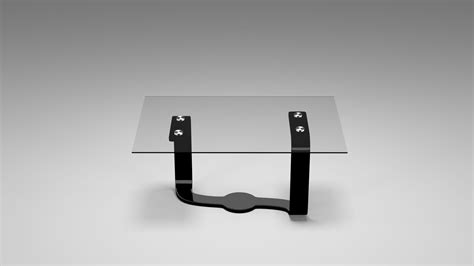 Glass Top Coffee Table 3D Model $12 - .blend .3ds .dae .obj .fbx - Free3D