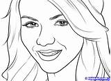 Victorious Justice Coloring Pages sketch template