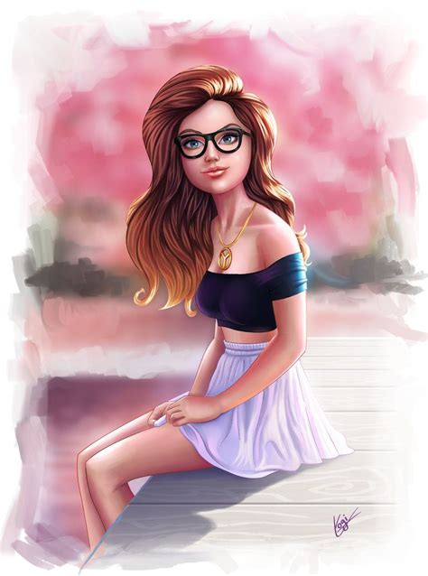Pink Beauty by yogipal117 on DeviantArt | Girly art, Girl cartoon, Art girl