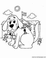 Clifford The Big Red Dog Coloring Pages At GetColoringscom  Free sketch template