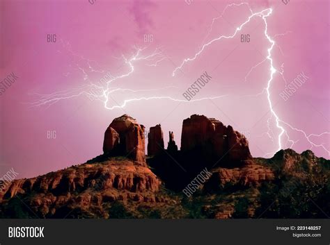 Monsoon Lightning Image & Photo (Free Trial) | Bigstock