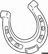 How To Draw A Horseshoe  Really Easy Drawing Tutorial sketch template