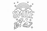 Smile Coloring Pages sketch template