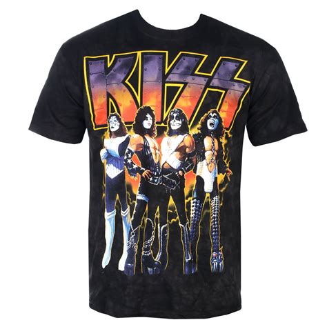 t-shirt metal men's Kiss - LOVE GUN - LIQUID BLUE - 11940 - Metal-shop.eu