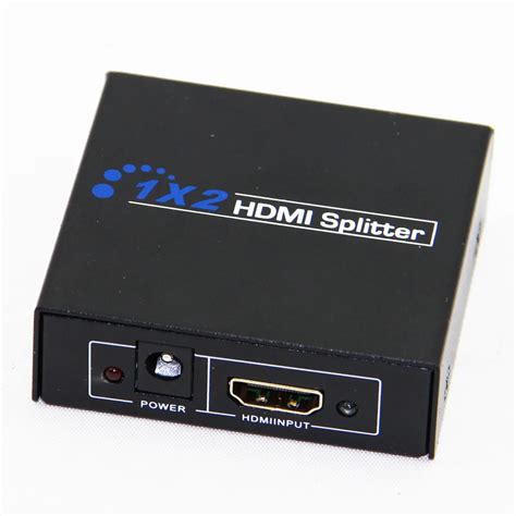 HDMI Splitter 1X2 One HDMI Input to 2 HDMI output 1080P 3D Splitter Version 1.4 on Aliexpress ...