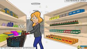 grocery store aisle clipart 10 free Cliparts | Download images on ...