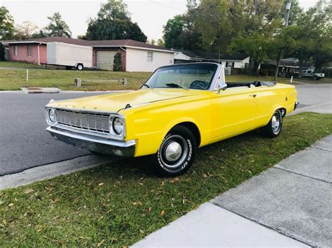 1966 Dodge Dart GT Convertible 273 V8 4-bbl Auto Genuine Original Unrestored - Classic Dodge ...