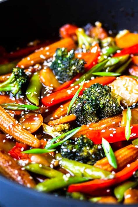 Minute Stir Fry Vegetables Recipe Easy Vegetarian Dinner | My XXX Hot Girl