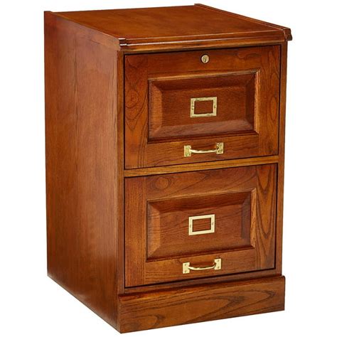 Coaster Furniture Warm Honey Locking 2 Drawer File Cabinet - Walmart.com - Walmart.com