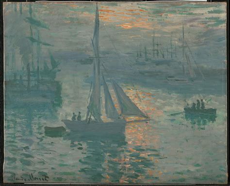 Claude Monet Sunrise – Art Gallery