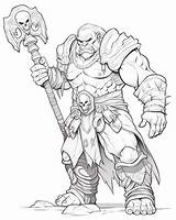 World Of Warcraft Warlock Coloring Pages sketch template