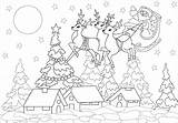Christmas Free Coloring Pages sketch template