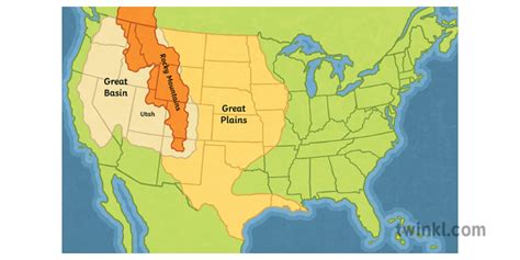 Great Plains On Us Map - Large World Map