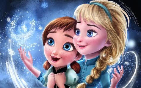 Frozen Elsa And Anna Wallpapers - Wallpaper Cave