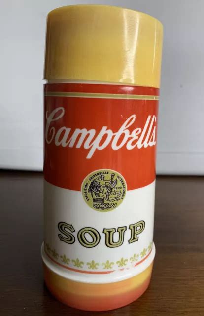 ALADDIN THERMOS CAMPBELLS Soup Multicolor Insulated Mug Cup 10oz ...