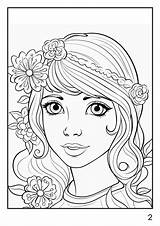 Coloring Artbook  Childrens And Flowers sketch template
