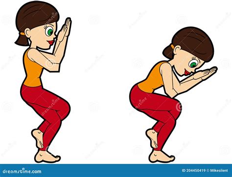 Garudasana Variations Stock Illustrations – 4 Garudasana Variations Stock Illustrations, Vectors ...